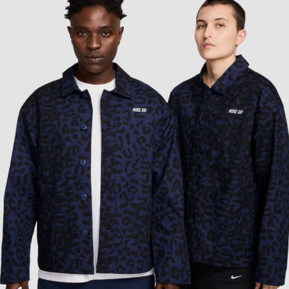 Nike Men's Navy and Black Coat